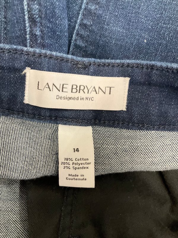 Blue Denim Capris Lane Bryant, Size 14 Online Hot Sale