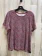 Red Top Short Sleeve Croft And Barrow, Size 1x Discount