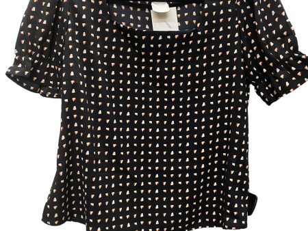 Black Top Short Sleeve Ces Femme, Size S Fashion