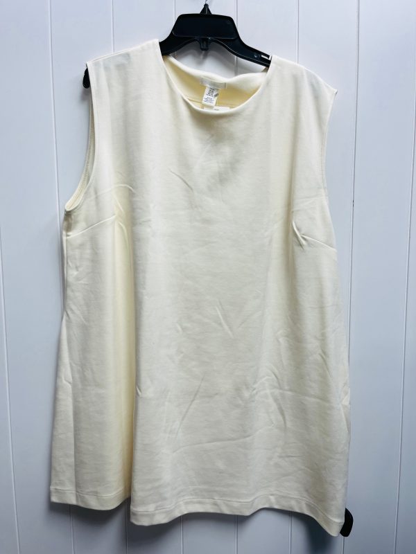 Cream Tunic Short Sleeve H&m, Size Xxl Sale