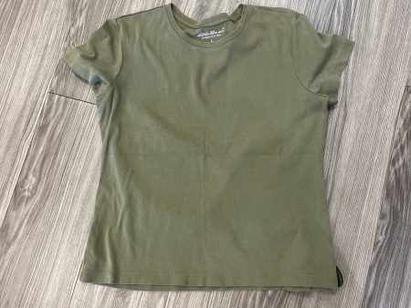 Green Top Short Sleeve Eddie Bauer, Size L Online