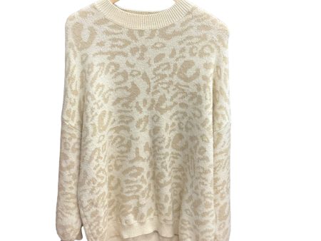 Cream Sweater Main Strip, Size S Fashion