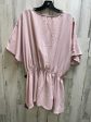 Top Short Sleeve By Andree By Unit In Pink, Size: 3x Fashion