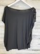 Top Short Sleeve By Auw In Black, Size: 3x Fashion