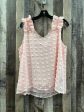 Pink Top Short Sleeve Cmf, Size M Sale