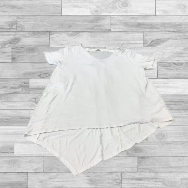 Top Short Sleeve Basic By Lisa Rinna In White, Size: Xs For Discount