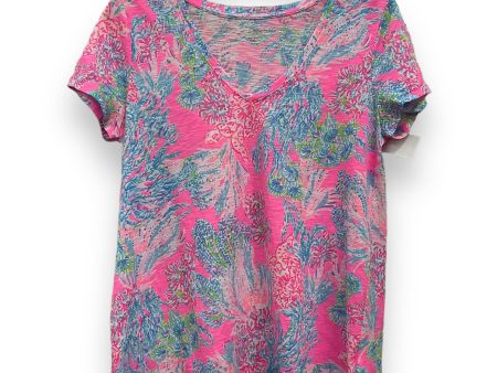 Top Short Sleeve By Lilly Pulitzer In Multi-colored, Size: S Discount