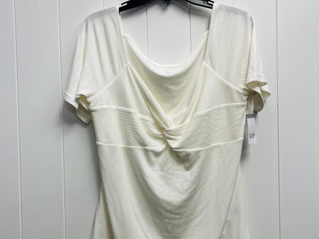 Top Short Sleeve By Gap In White, Size: Xl on Sale