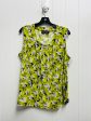 Black & Green Top Short Sleeve Evan-picone, Size Xl Online Hot Sale