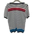 Top Short Sleeve By Desigual In Blue Red & White, Size: Xl Online Sale