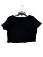 Top Short Sleeve By Cmc In Black, Size: 3x For Discount