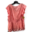 Peach Top Short Sleeve By Crown And Ivy, Size: 3x Supply