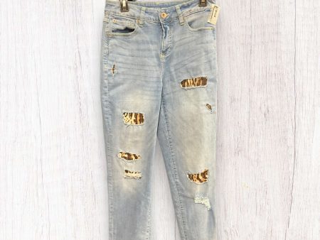 Blue Denim Jeans Boyfriend Inc, Size 6 on Sale