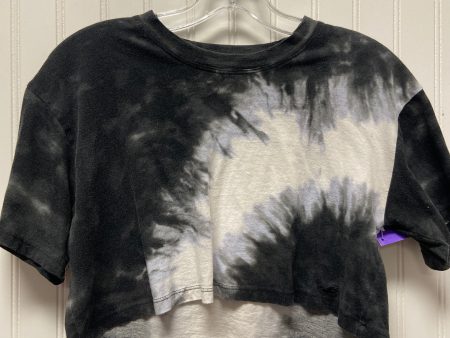 Tie Dye Print Top Short Sleeve Hollister, Size Xxs Sale