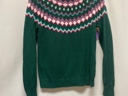 Green Sweater J. Crew, Size M Fashion