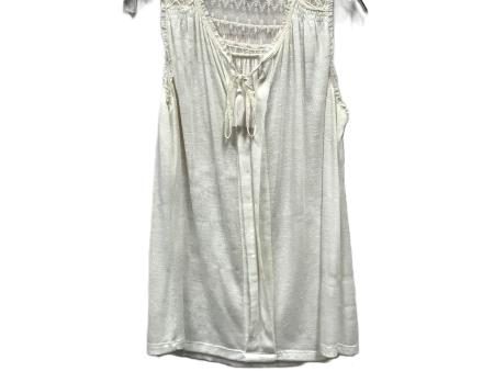 Beige Top Sleeveless By Mystree, Size: S Online now