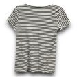 Striped Pattern Top Short Sleeve Ann Taylor, Size S Sale