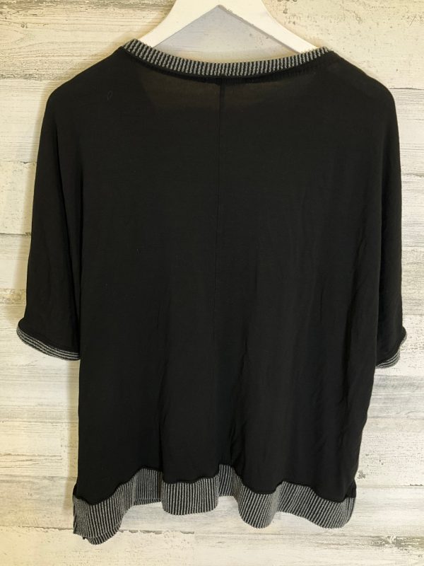 Top Short Sleeve By Blumin In Black, Size: 2x Discount