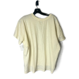 Cream Top Short Sleeve Basic By Levis, Size: 2x Cheap