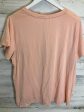 Top Short Sleeve By Calvin Klein In Peach, Size: 1x Online Hot Sale