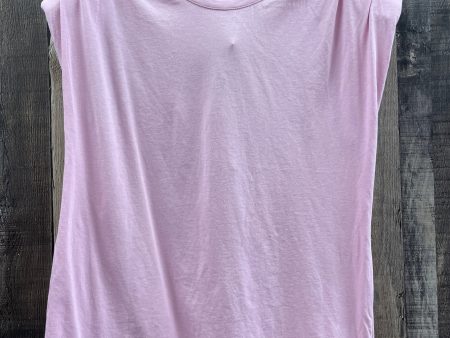 Top Short Sleeve By Express In Pink, Size: S Cheap