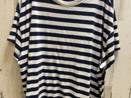 Top Short Sleeve Basic By Old Navy In Blue, Size: 3x Fashion