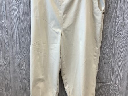 Tan Capris Studio Works, Size 16 Supply