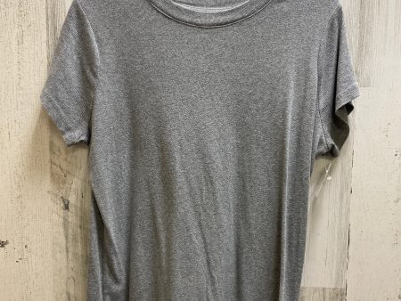 Top Short Sleeve By A New Day In Grey, Size: 2x Online Hot Sale