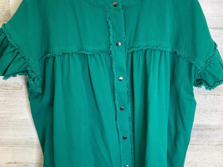 Jacket Other By Oddi In Green, Size: 1x Online Hot Sale