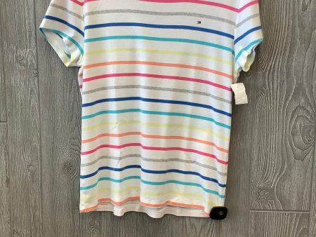 Striped Pattern Top Short Sleeve Tommy Hilfiger, Size Xl Online