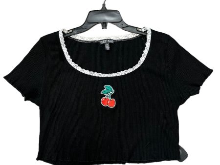 Top Short Sleeve By Cmc In Black, Size: 3x For Discount