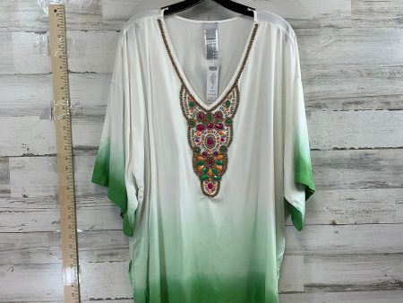 Tunic Short Sleeve By Chicos In Cream, Size: Xl Online now