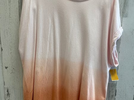 Pink Top Short Sleeve Ava & Viv, Size 2x Online Hot Sale