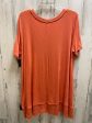 Orange Top Short Sleeve Clothes Mentor, Size 1x Discount