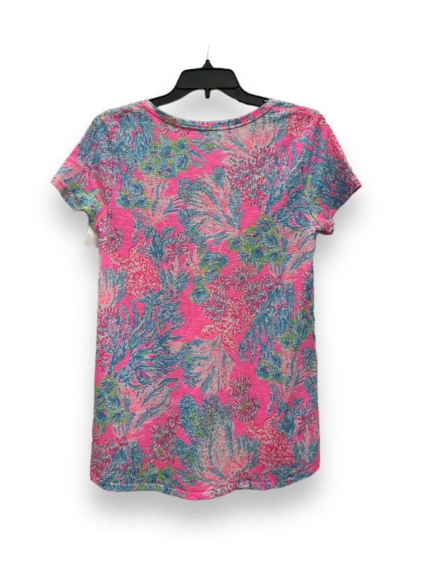 Top Short Sleeve By Lilly Pulitzer In Multi-colored, Size: S Discount