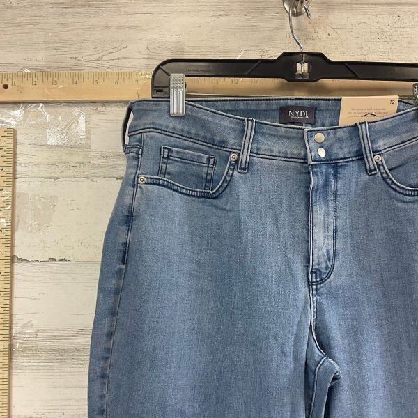 Capris By Not Your Daughters Jeans In Blue Denim, Size: 12 Online now