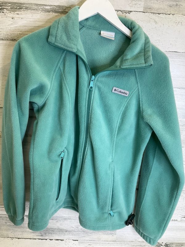 Aqua Jacket Fleece Columbia, Size M on Sale