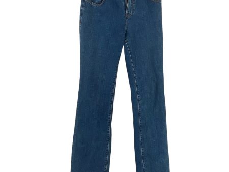 Blue Denim Jeans Boot Cut Jag, Size 6 Online Sale