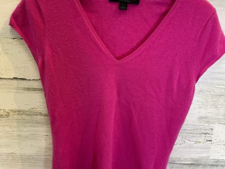 Top Short Sleeve By Express Design Studio In Pink, Size: L Online