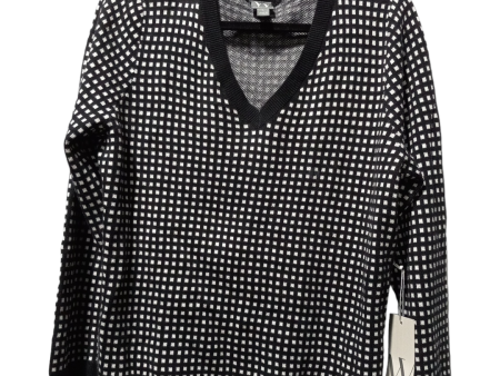 Checkered Pattern Sweater Worthington, Size L Discount