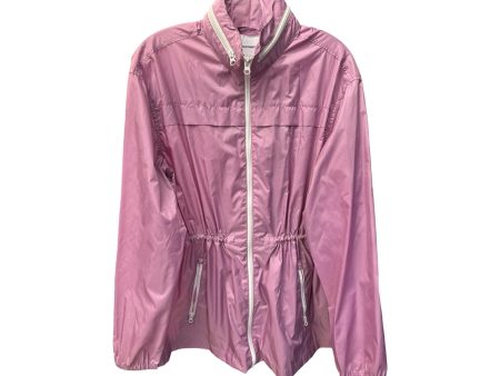 Pink Jacket Windbreaker Old Navy, Size L Supply