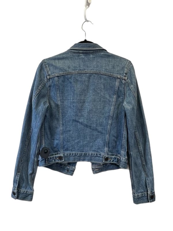 Blue Denim Jacket Designer Wilfred, Size M Online Sale