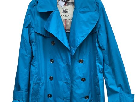 Blue Jacket Luxury Designer Burberry, Size 10 Discount