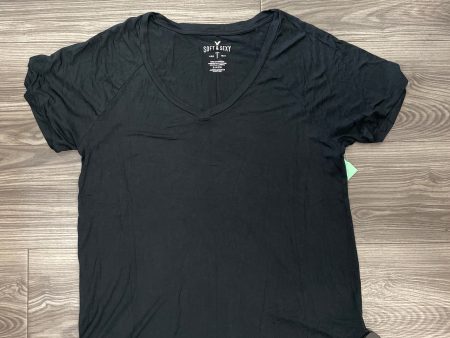 Black Top Short Sleeve American Eagle, Size S Discount