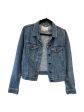 Blue Denim Jacket Designer Wilfred, Size M Online Sale