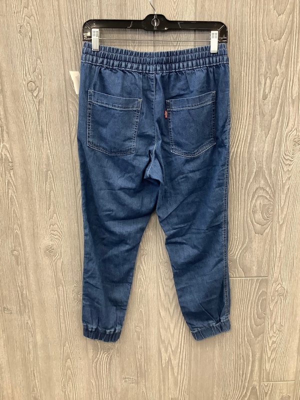 Blue Denim Capris Levis, Size 2 For Discount