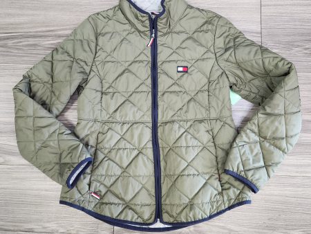 Green Jacket Puffer & Quilted Tommy Hilfiger, Size S Hot on Sale